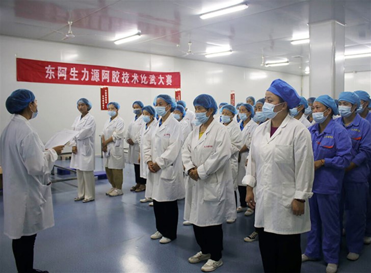 技能比武展风采——东阿生力源开展员工职业技能竞赛